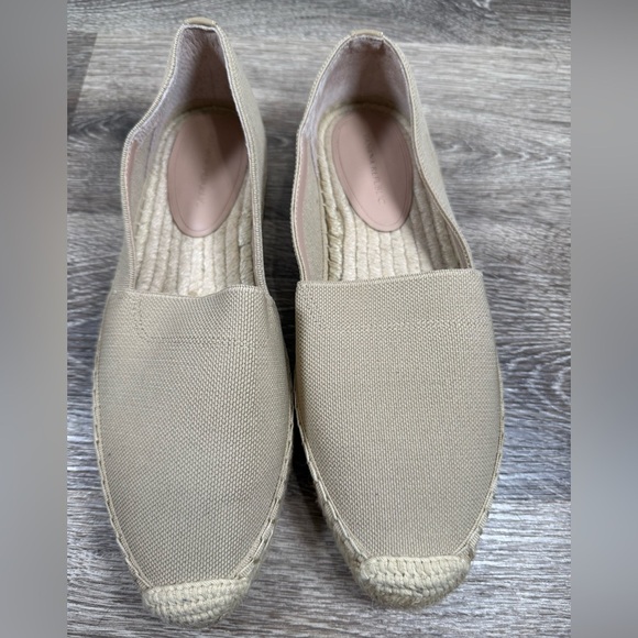 Banana Republic Shoes - Banana Republic Shoes Womens sz7 Tan Espadrille Linen Neutral Coastal Boho Beach